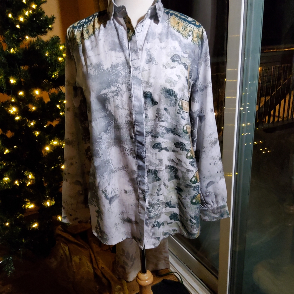 Ness Camouflage Long Sleeve Shirt